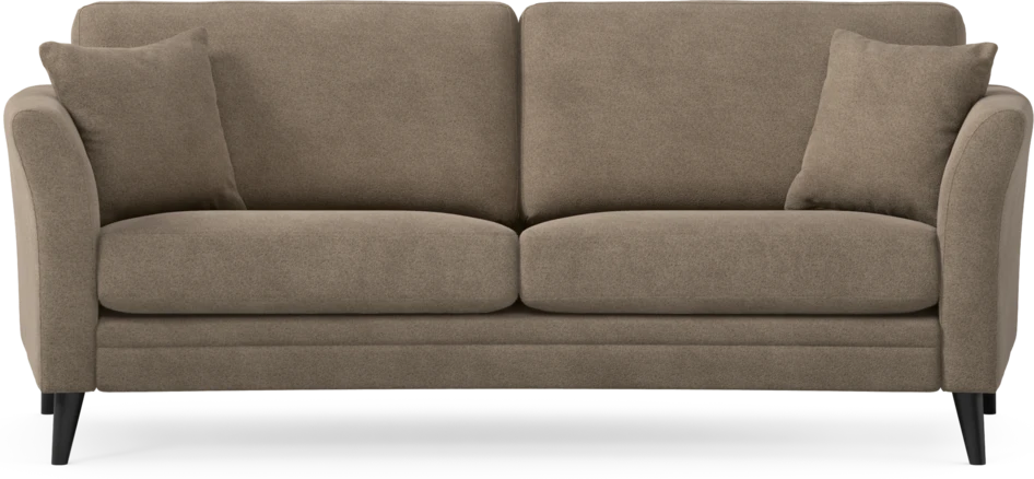 Eden - 2,5-sits soffa svängd - Brun
