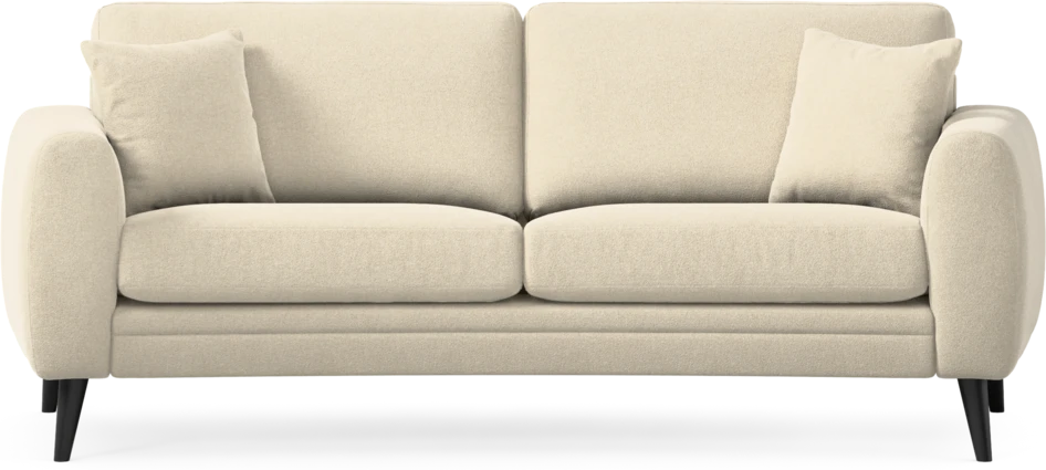 Eden - 2,5-sits soffa svängd - Beige