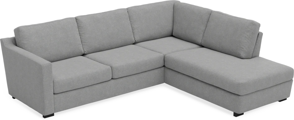 Friday - 2,5-sits soffa med divan höger - Grå