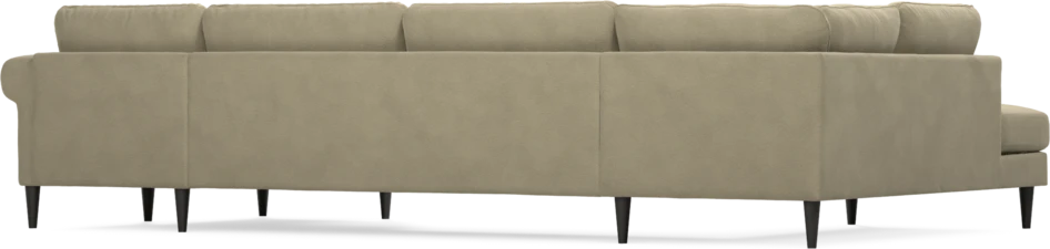 Bridge - 3-sits soffa med divan vänster och schäslong höger - Beige