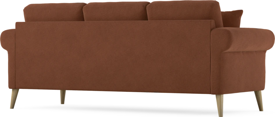 Eden - 3-sits soffa - Orange