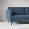 Madison Lux - 2-sits soffa med schäslong vänster - Blå