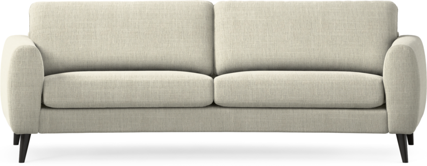 Bridge - 3-sits soffa svängd - Beige