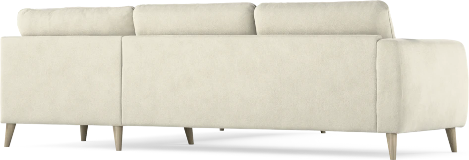 Bridge - Hörnsoffa, 2+2-sits - Vit