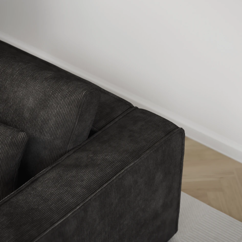 Ide - Bäddsoffa 3-sits - Grå