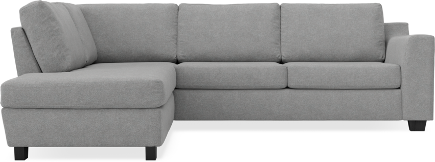 Friday - 2,5-sits soffa med divan vänster - Grå