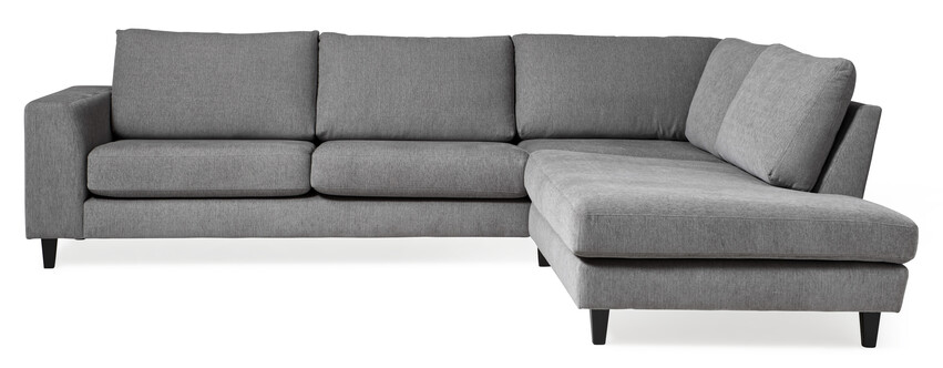 Saturday - 2,5-sits soffa med divan höger - Grå