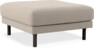Willow - Fotpall, fast klädsel - Beige