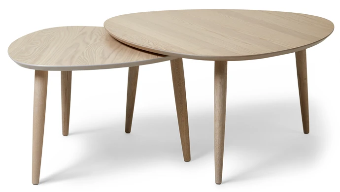 Anne, Satsbord, 90x90x48/70x70x45 cm