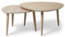Anne - Satsbord, L 70/90 cm - Beige