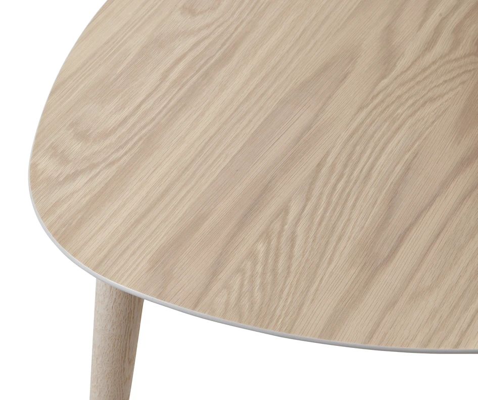 Anne - Satsbord, 90x90x48/70x70x45 cm - Beige