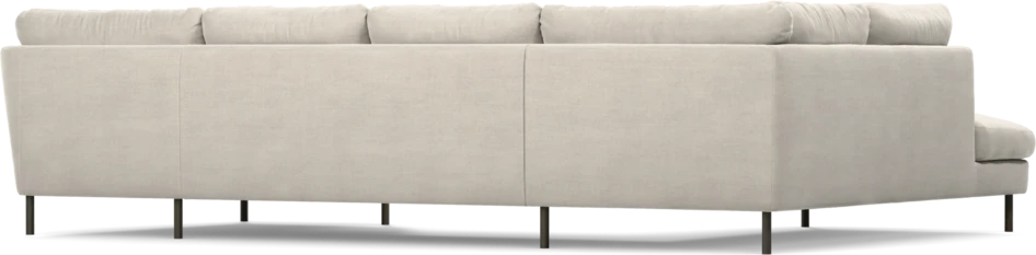 Madison Lux - 2-sits soffa med divan vänster och schäslong höger - Beige