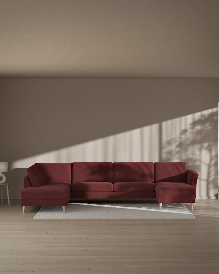Bridge - 3-sits soffa med divan vänster och schäslong höger - inspiration