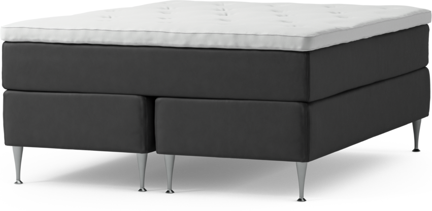 Delux Dream - Kontinentalsäng, dubbelsäng med bäddmadrass och sängben