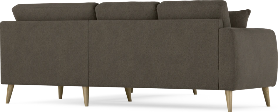 Eden - Hörnsoffa, 2+2-sits - Brun