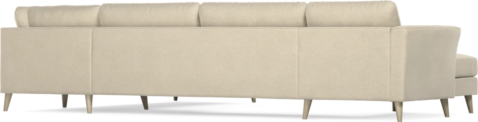 Bridge - Hörnsoffa, 3+2-sits med schäslong vänster - Beige