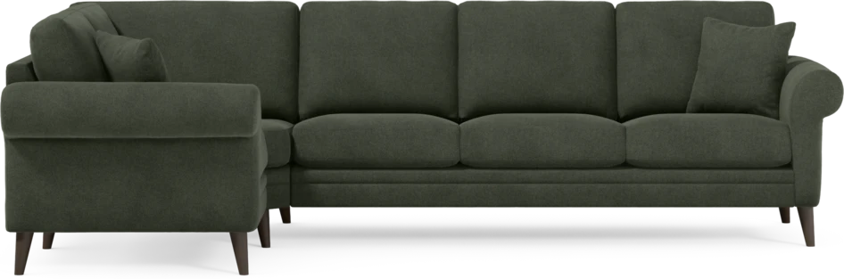 Eden - Hörnsoffa, 1+3-sits - Grön