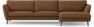 Madison Lux - 3-sits soffa med schäslong höger - Brun