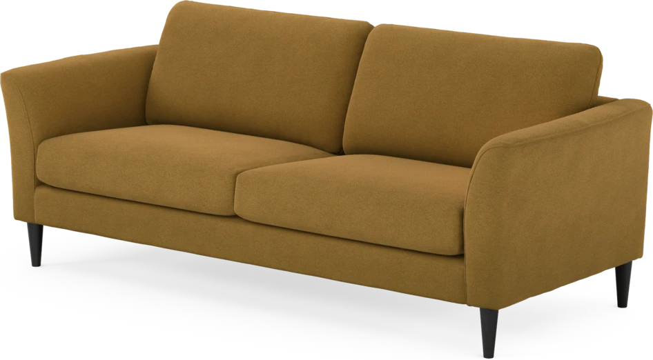 Bridge - 3-sits soffa - Gul