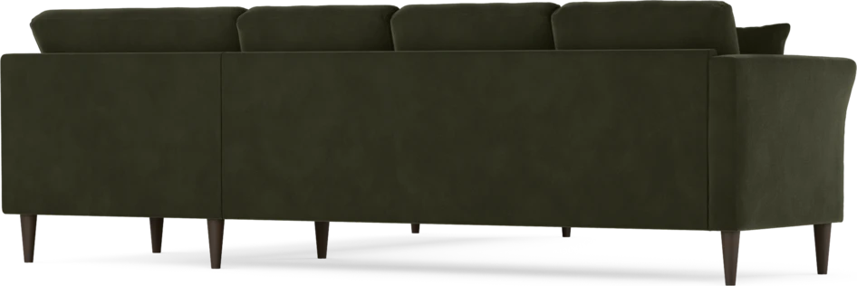 Eden - Hörnsoffa, 3+3-sits - Grön