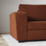 Friday - 2,5-sits soffa med divan höger - Orange