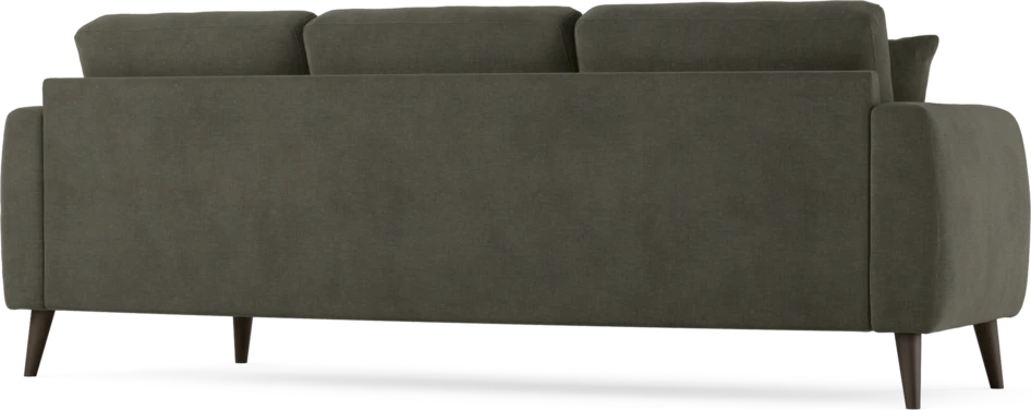 Eden - 3-sits soffa svängd - Grå