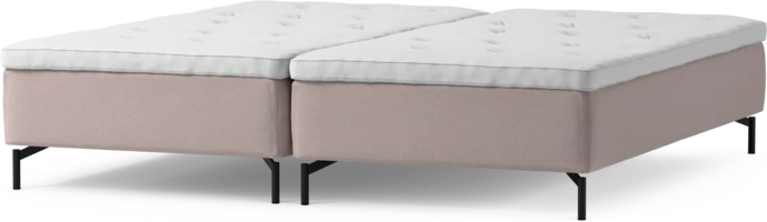 Delux Sense, Ramsäng, dubbelsäng med bäddmadrass och sängben