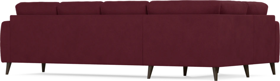 Eden - Hörnsoffa, 1+3-sits - Röd