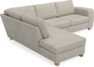 Friday - 2,5-sits soffa med divan vänster - Beige