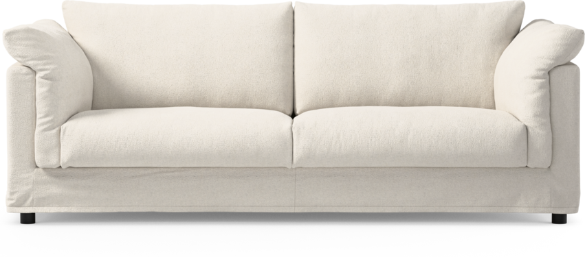Cherrie - 3-sits soffa med kappa - Vit