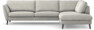 Madison Lux - 3-sits soffa med divan höger - Grå