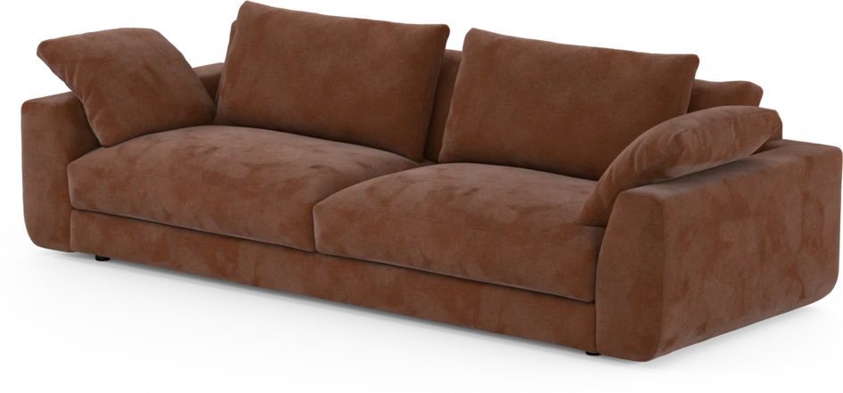Amie - 4-sits soffa - Orange