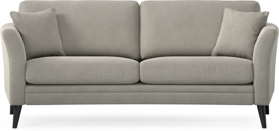 Eden - 2,5-sits soffa svängd - Grå