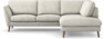 Madison - 2-sits soffa med divan höger - Vit