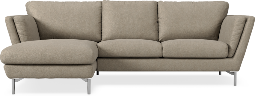 Madison Lux - 2-sits soffa med schäslong vänster - Beige
