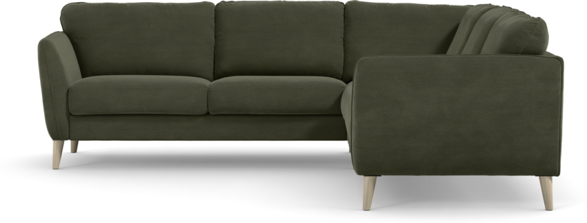 Bridge - Hörnsoffa, 2+2-sits - Grön