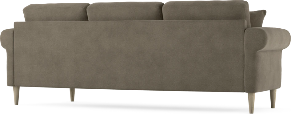 Eden - 3-sits soffa svängd - Beige
