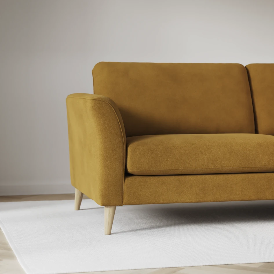 Bridge - 3-sits soffa - Gul