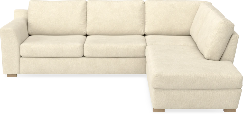 Friday - 2,5-sits soffa med divan höger - Beige