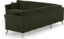 Eden - Hörnsoffa 2,5+2,5 - Grön