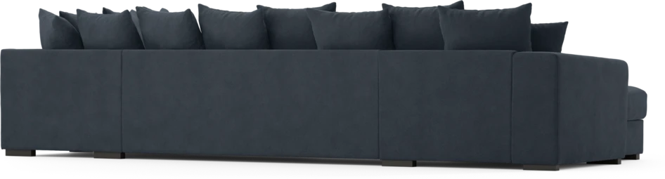 Town - 3-sits soffa med divan höger och schäslong vänster - Blå