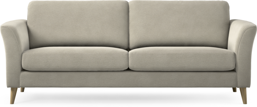 Bridge - 3-sits soffa - Brun