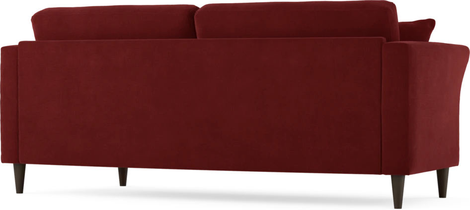 Eden - 2,5-sits soffa svängd - Röd