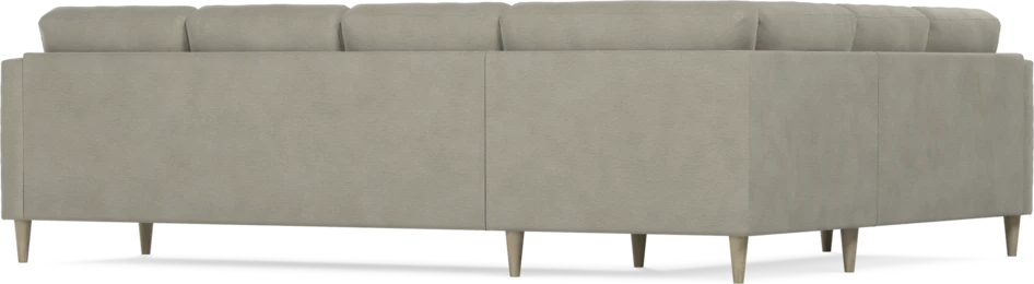 Eden - Hörnsoffa, 2+3-sits - Brun