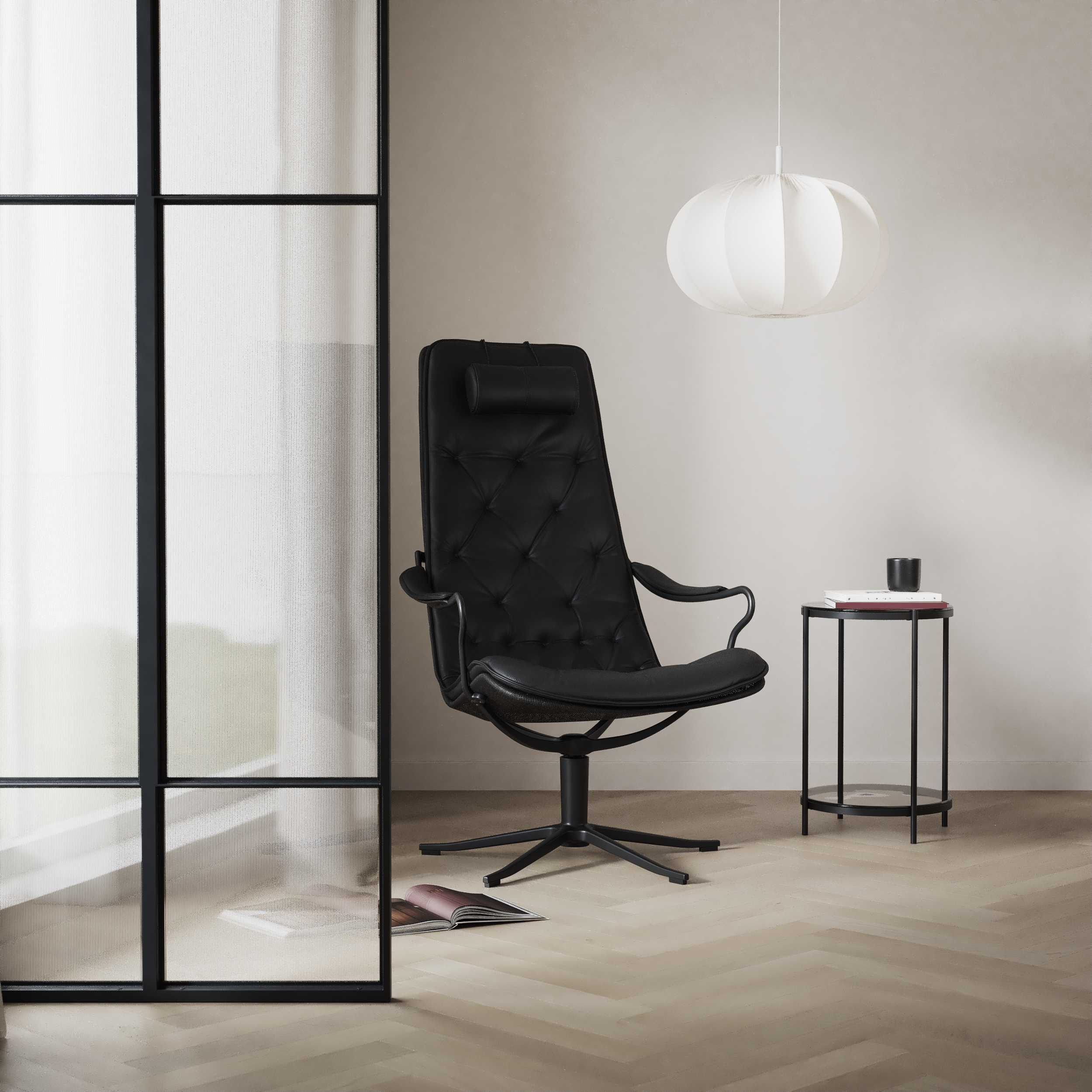 Moore, Fåtölj hög rygg