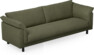 Cherrie - 4-sits soffa, hel dyna, fast klädsel - Grön