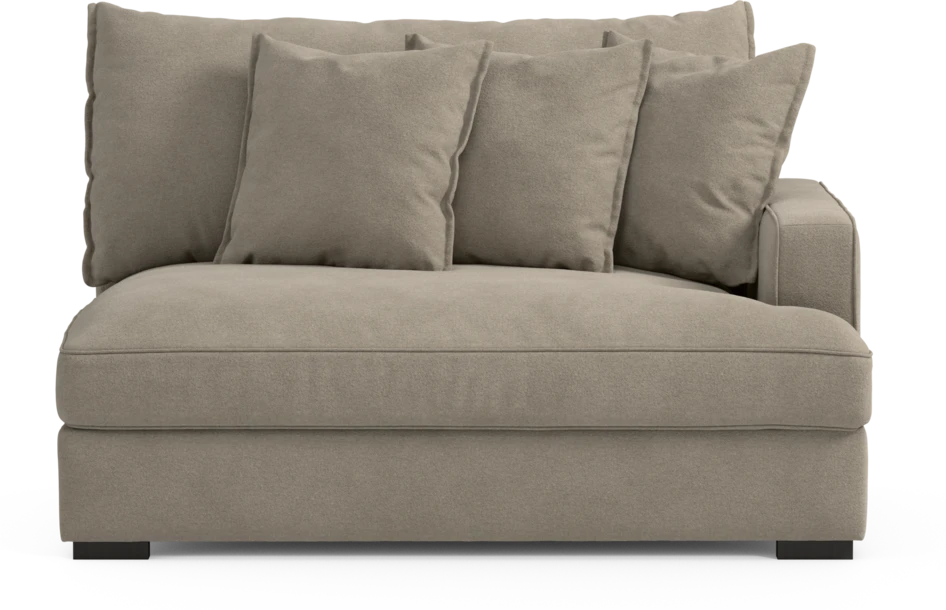 Rossi - 2-sits med armstöd höger - Beige