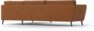 Madison Lux - 3-sits soffa med divan höger - Orange