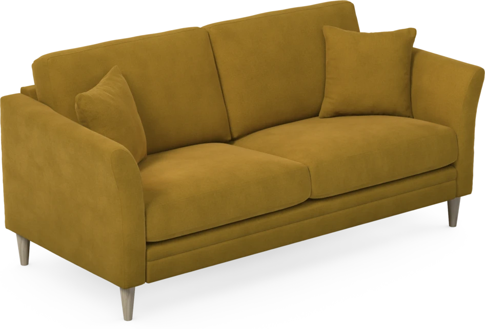 Eden - 2,5-sits soffa - Gul