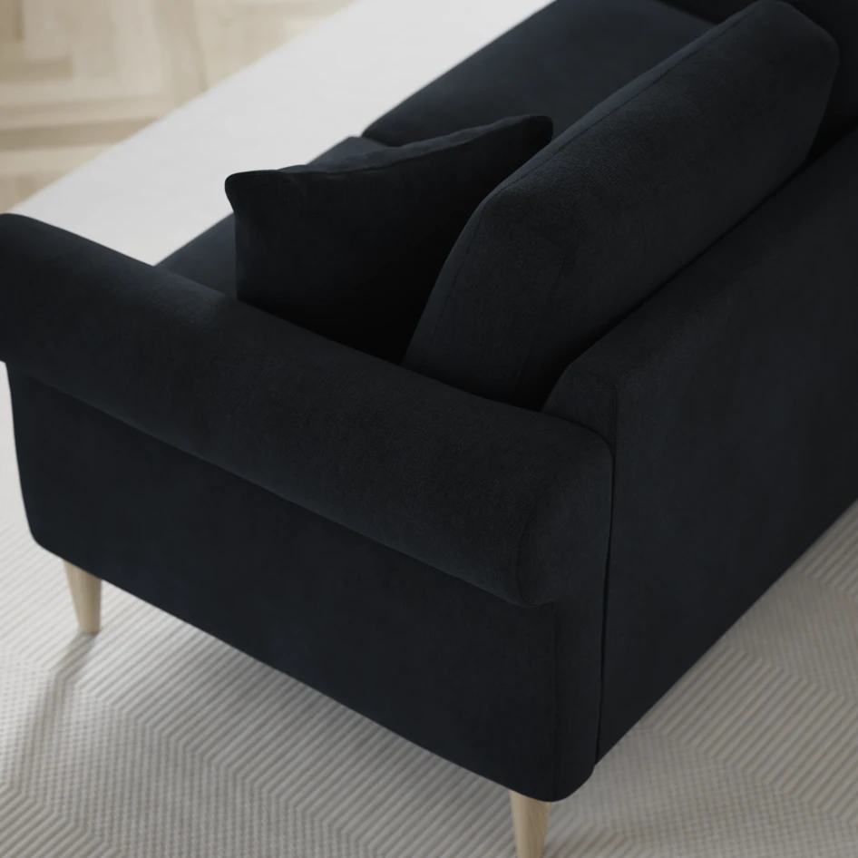 Eden - 3-sits soffa - Blå